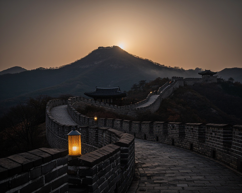 Korean Heritage Cinematic View