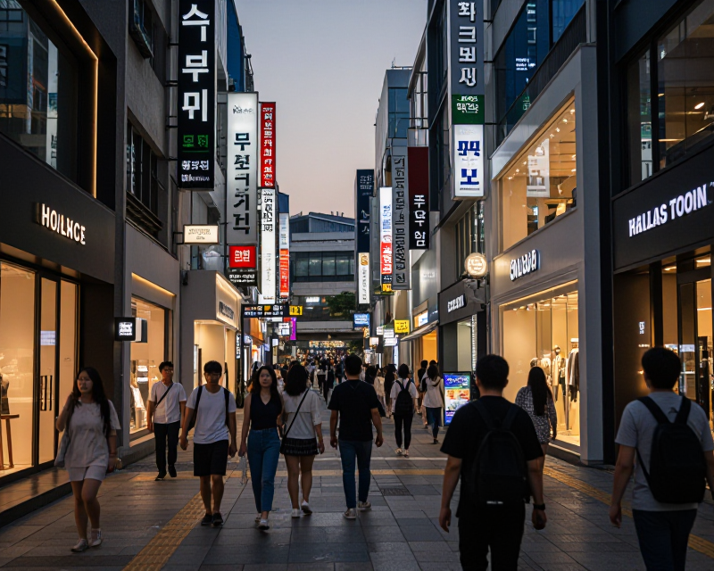 Seoul Urban Tourism Scene