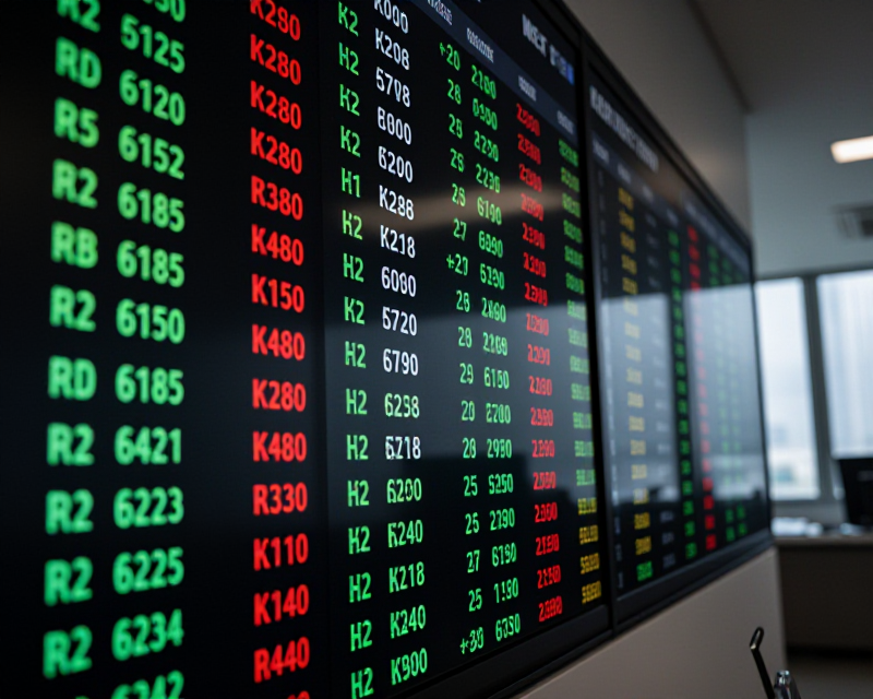 Stock Market Ticker Display