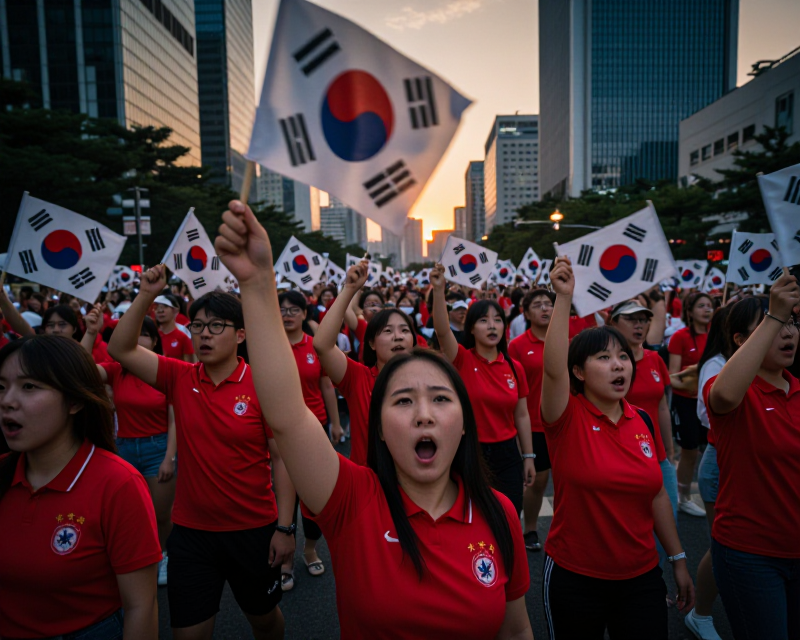 Victory Celebration in Seoul