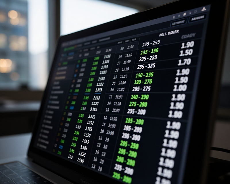 Financial Market Data Visualization