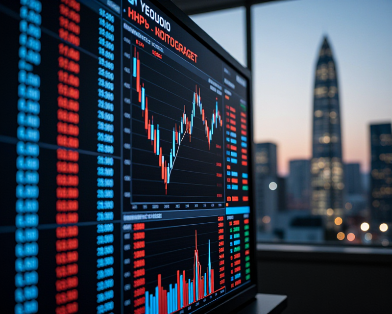 Stock Market Digital Display