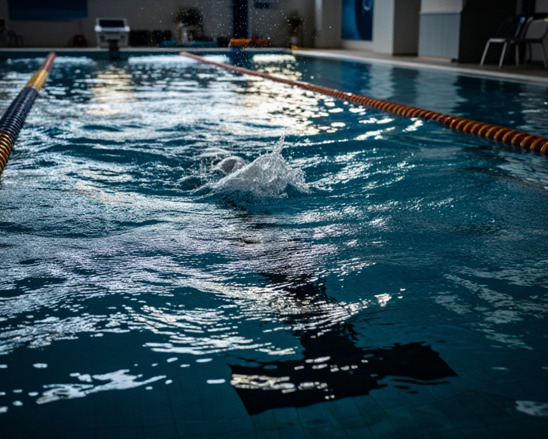 Cinematic Swimming Arena
