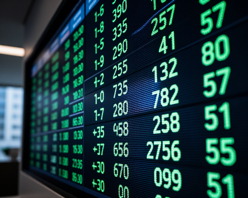 Rising KOSPI Index
