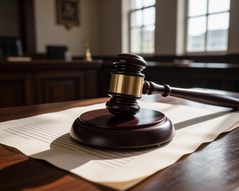 Symbolic Justice in Courtroom