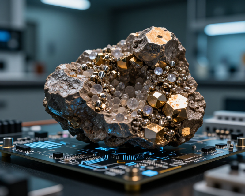 Symbolic Synergy of Minerals and Digital Technology