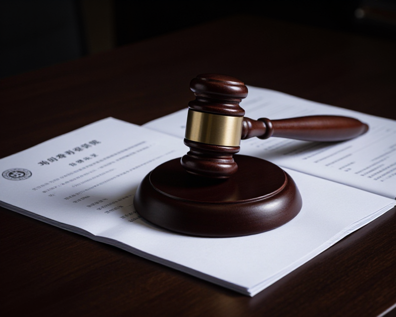 Symbolic Courtroom Scene