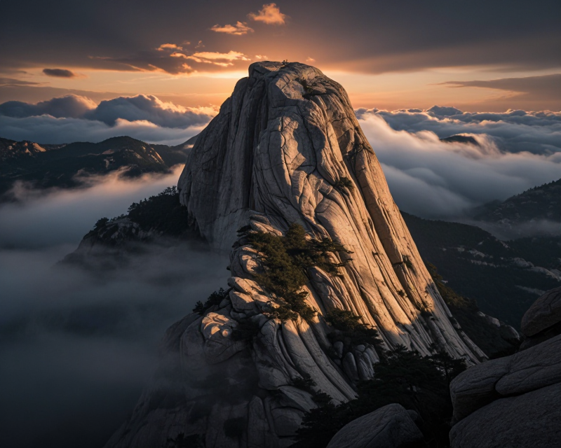 Monumental Granite Majesty