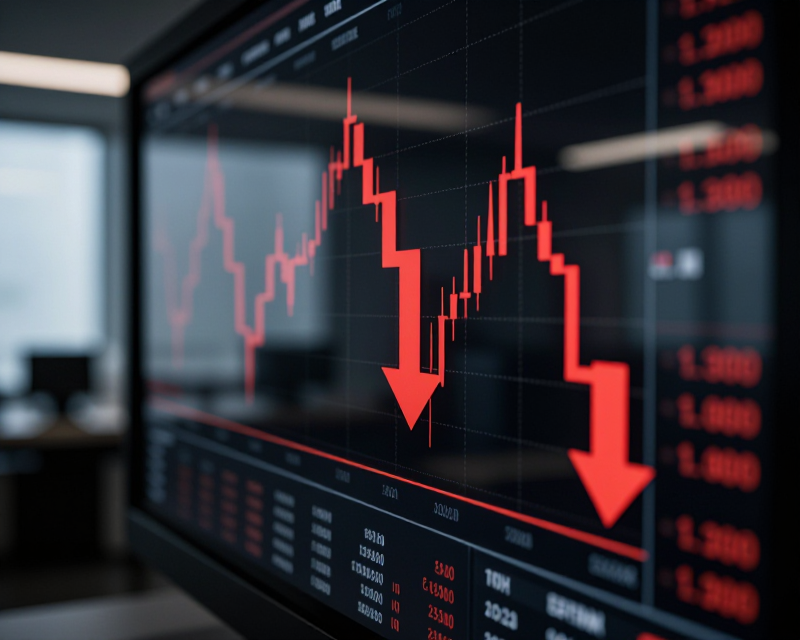 Market Volatility Concept