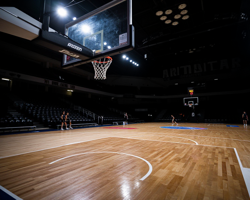 Cinematic Basketball Arena