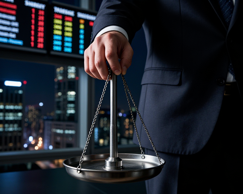 Financial Tightening Symbolism